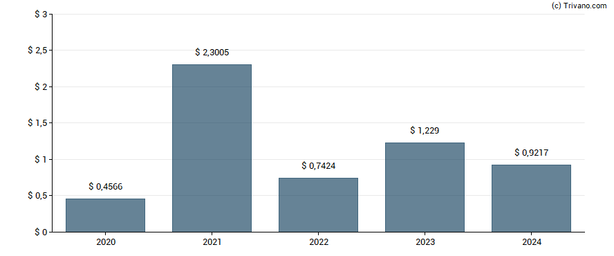 Dividend van Vale S.A.