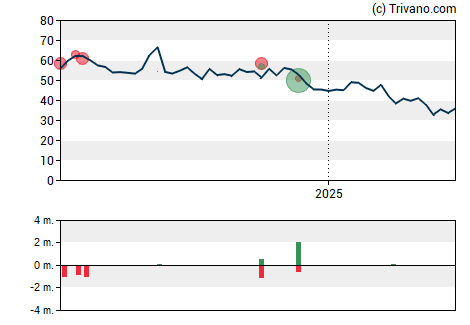 Grafiek Terex Corp.