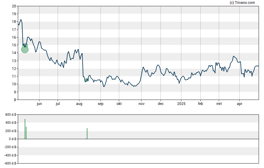 Grafiek National Vision Holdings Inc