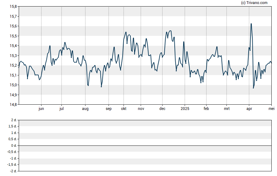 Grafiek RiverNorth Capital and Income Fund, Inc.