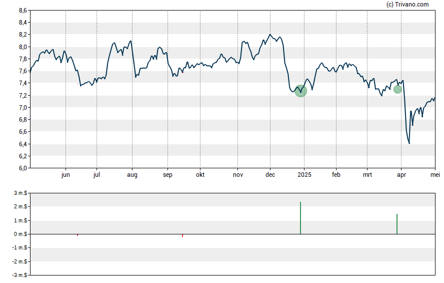 Grafiek Sprott Focus Trust Inc