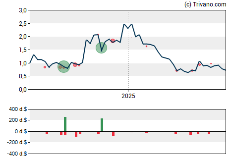 Grafiek Energy Vault Holdings Inc